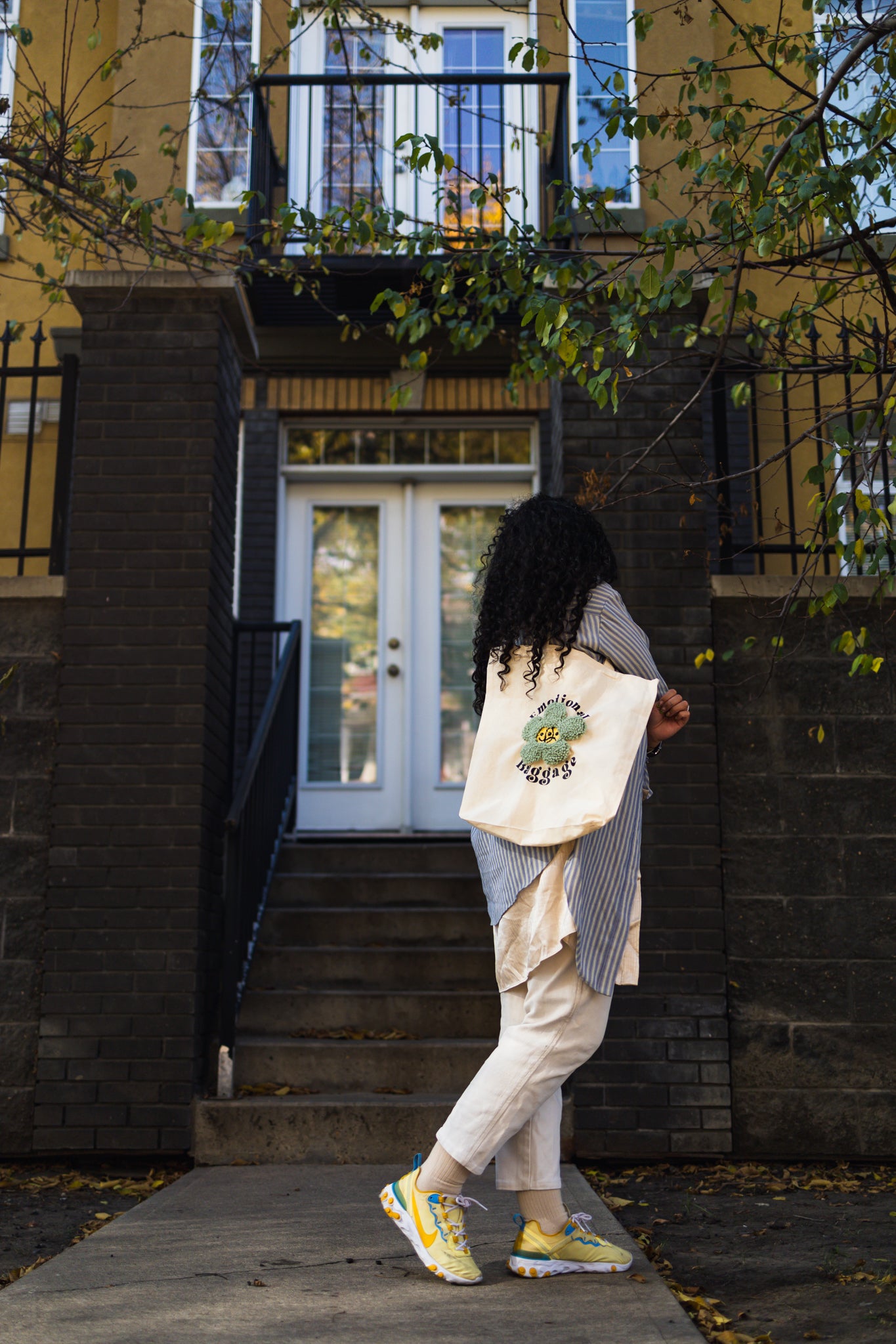 Emotional Baggage Green Tote Bag